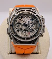 Linde Werdelin Spidospeed Titanium Chrono Skeleton Watch