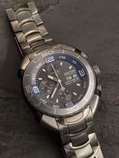 SECTOR SHARK MASTER TITANIUM CHRONOGRAPH SWISS 7750 VALJOUX 550ft 46MM