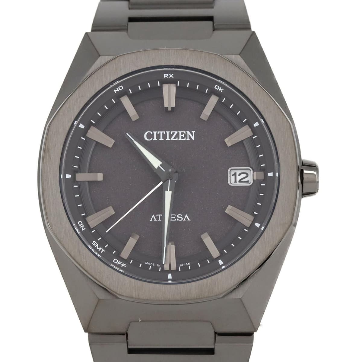 Citizen ATESSA H128-00CWT02/CB3045-61E Titanium Solar Quartz