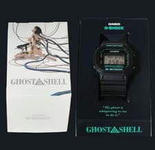 CASIO G-SHOCK DW-5600 Ghost in the Shell Collaboration Limited Model with Box