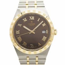 6wcd0343 Tudor Royal 28503 Brown Dial Used Watch Men s