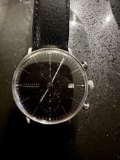 junghans watch max bill chronoscope