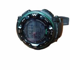Casio Pro Trek Solar Radio Watch Used Good Condition Japan