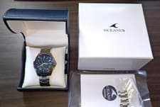 Casio OCW-T2600-2A3JF Mens Radio Solar Titanium Blue Dial wrist 16.7cm/6.6in