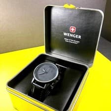 Wenger Command Chrono Blackout 38mm Used From Japan