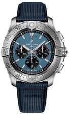 Breitling Super Avenger Blue Dial Chrono Titanium 46mm Men's Watch EB0148101C1X1