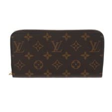 New LOUIS VUITTON M41896 Ladies Long Wallet Monogram Coquelicot Monogram Canvas