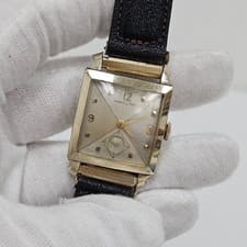 BEAUTIFUL 1950s HAMILTON BLAIR MEN’S WRIST WATCH CAL 753 19 JEWELS RARE USA
