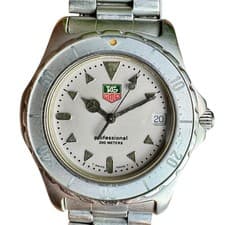 Vintage TAG Heuer 2000 Professional 200m Dive Watch WE1112-R-2 Swiss Made 40mm