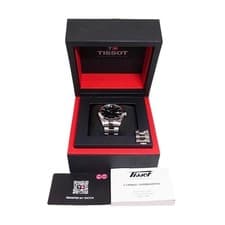 TISSOT Gentleman Powermatic 80 T127.407.11.051.00 Automatic Watch Black Mens Box