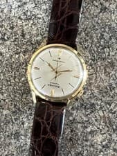 Pristine 1960s Hamilton Huguenin Electric Watch - Original Strap - Wow!