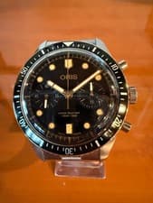 Oris Divers Sixty-Five Chronograph Men's Watch 01 771 7744 4354-07 8 21 18