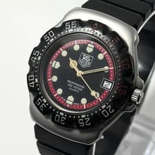 【Exc+5】Working TAG HEUER Formula 1 Professional 200m Quartz Vintage Watch Japan