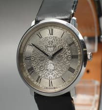 1971 Near MINT OMEGA De Ville 33mm Floral Dial 111.0107 Manual Men's Vintage