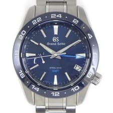 Grand Seiko Watch Sports ion SBGE255/9R66-0BB0 Sunray Navy Dial SS Spring Drive