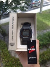 Casio G-Shock Digital 5000 Series Black Stainless Steel Watch DW5000R