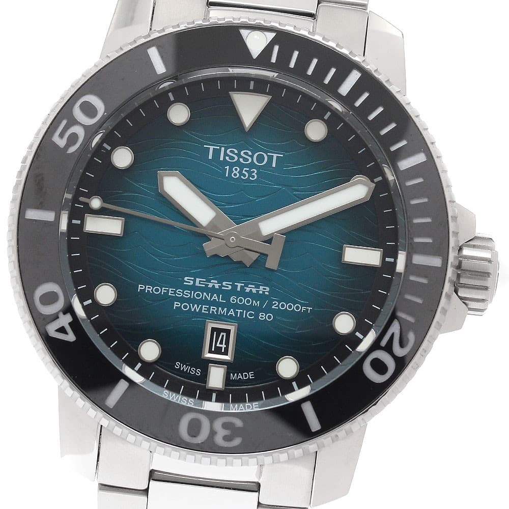TISSOT T120.607.11.041.00 Seastar 2000 Professional Date Men's Watch G0425