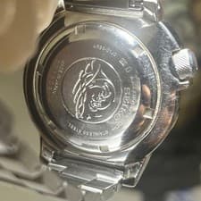 Seiko Black Monster Automatic SRP307J1 4R36 Shark Tooth Diver Men's Watch Used