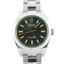 Rolex 116400GV Milgauss 40 mm Black Index Dial Oyster Bracelet Box n Papers 2020