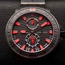 Ulysse Nardin Black Sea Maxi Marine Diver 263-92-3C - Limited Edition B&P Set