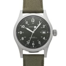 Hamilton Khaki Field Mechanical H69439363 (H694390) Green Case Stainless #W3236