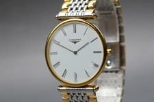 [Exc+5] LONGINES L4.635.2 33mm White Dial Quartz Men's Watch From JAPAN