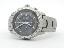 TAG Heuer Link Automatic 41mm Grey Dial Chronograph Stainless Steel CJF2115