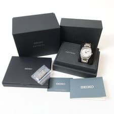SEIKO Astron SBXY099 7B62-0AD0 Silver Dial Solar Men's Watch Used Working #92