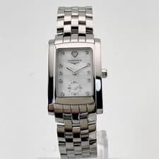 Longines DolceVita Quartz Watch L5.502.4 Shell Dial 11P Diamond Small Seconds