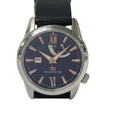 ORIENT STAR (Orient Star) Excellent Condition Watch EL00 C0 B Men s Rubber Belt