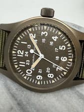 Mint Hamilton Khaki Field Mechanical Green Dial H69449961