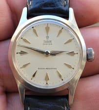 VINTAGE TUDOR OYSTER MANUAL REF 4453 STAINLESS STEEL UNISEX 31MM