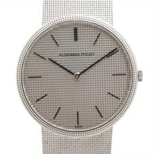 Audemars Piguet Round WG WG Stem-winder Silver-Face