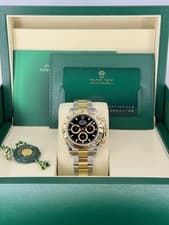 Rolex Daytona Black Index Dial on Oyster 126503 Complete 2025