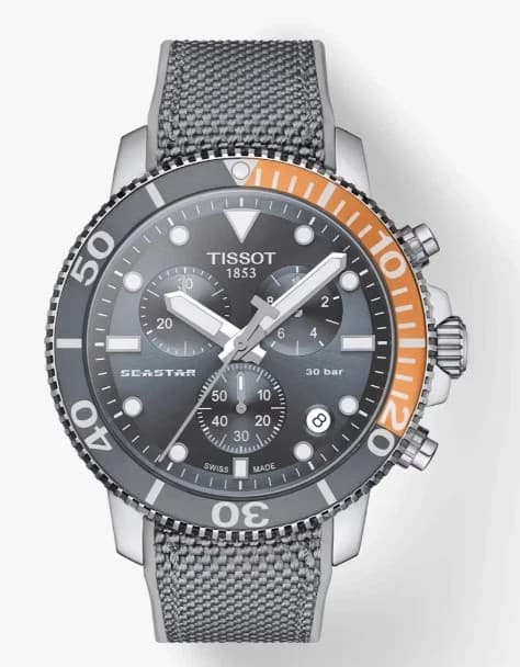 Tissot Seastar 1000 Chronograph T120.417.17.081.01 Grey Dial Swiss Men’s Watch