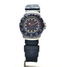 [EXCELLENT+5] TAG Heuer Formula1 370.513 Blue Dial Men's Unisex 35mm Qz Watch JP