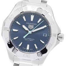 TAG HEUER WBP1311 Aquaracer Solar Graph Quartz Boys Excellent Condition with  90