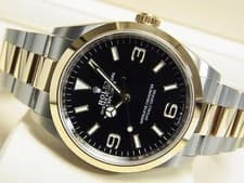 ROLEX EXPLORER 36 SS &18KYG Ref.124273 '25 purchased Mens124273