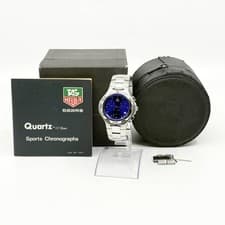 TAG Heuer Watch Kirium Professional 200m CL1112-0 Blue Quartz Men's Working Auth