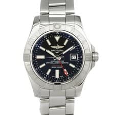 BREITLING Avenger Ii Gmt A3239011/BC35 Black Men's Used Watch #31031