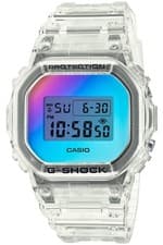 G-Shock Casio Mens Watch Skelton Cleart Iridescent Color Series DW-5600SRS-7JF