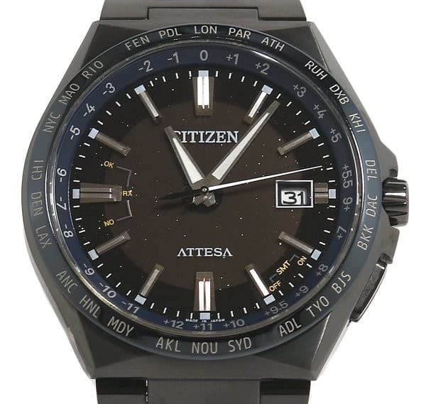 CITIZEN ATTESA CB0217-71E H145-A19D102 Direct Flight ACT Line Eco-Drive  #QYI08T
