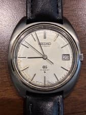 Seiko HI-BEAT Automatic Watch Unisex Silver Dial Pre-Owned