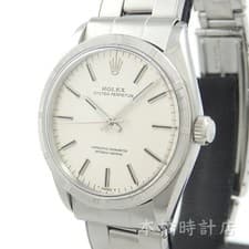Rolex ROLEX OYSTER PERPETUAL 1007 stainless steel silver automatic men s wristwa