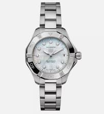 TAG Heuer Aquaracer Pro 200 Mother of Pearl SOLARGRAPH Lady Watch WBP1313.BA0005