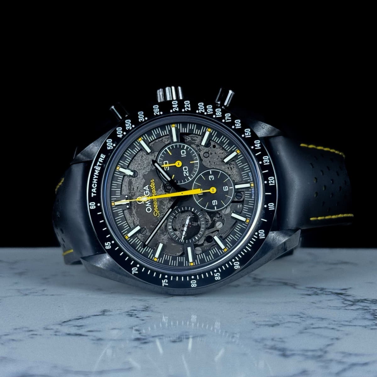 OMEGA Dark Side of the Moon Apollo 8 Rocket Edition 310.92.44.50.01.001 Complete