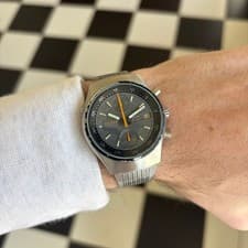 Citizen Chronograph Flyback Spyder 67-9119 Automatic Watch 39mm 1975 | Runs!