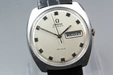 2026 OH Serviced *Near MINT* OMEGA De Ville Tool.106 Silver Automatic Mens Watch
