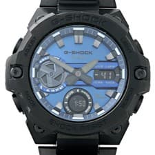 Casio G-Shock G-Steel GST-B400BD-1A2JF Men's Watch Blue Dial Black Band Quartz