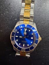 TAG Heuer Aquaracer 38mm Blue Dial Swiss Quartz Mens Watch